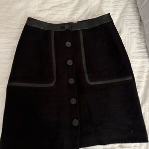Karl Lagerfeld Black Skirt